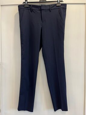 Vince 98% fine lightweight wool Navy Trousers - Classic Straight Fit